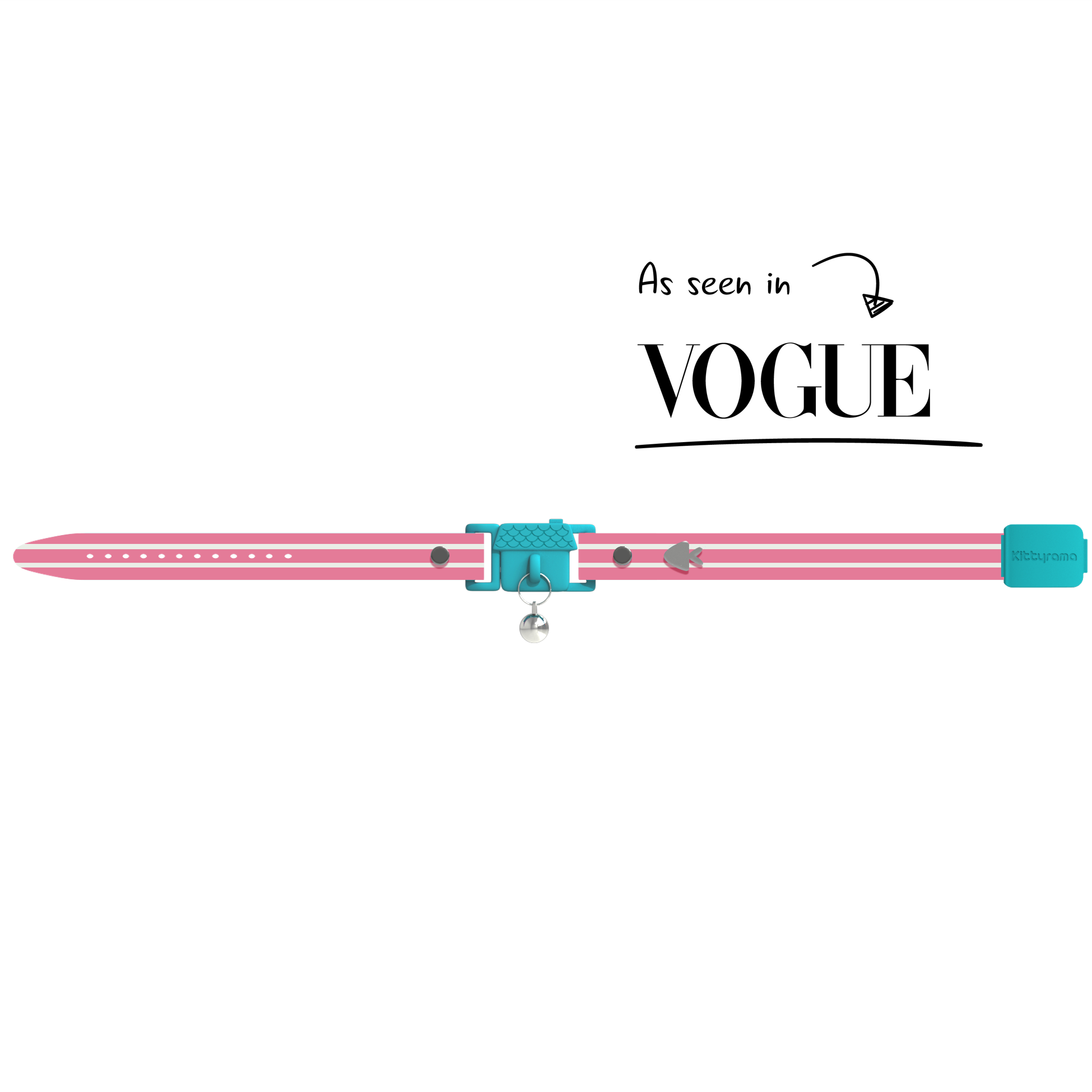 KITTYRAMA BERMUDA CAT COLLAR - Quick Release, Breakaway, Hypoallergenic | Shop Brit | UK Pet Shop | Cat Supplies