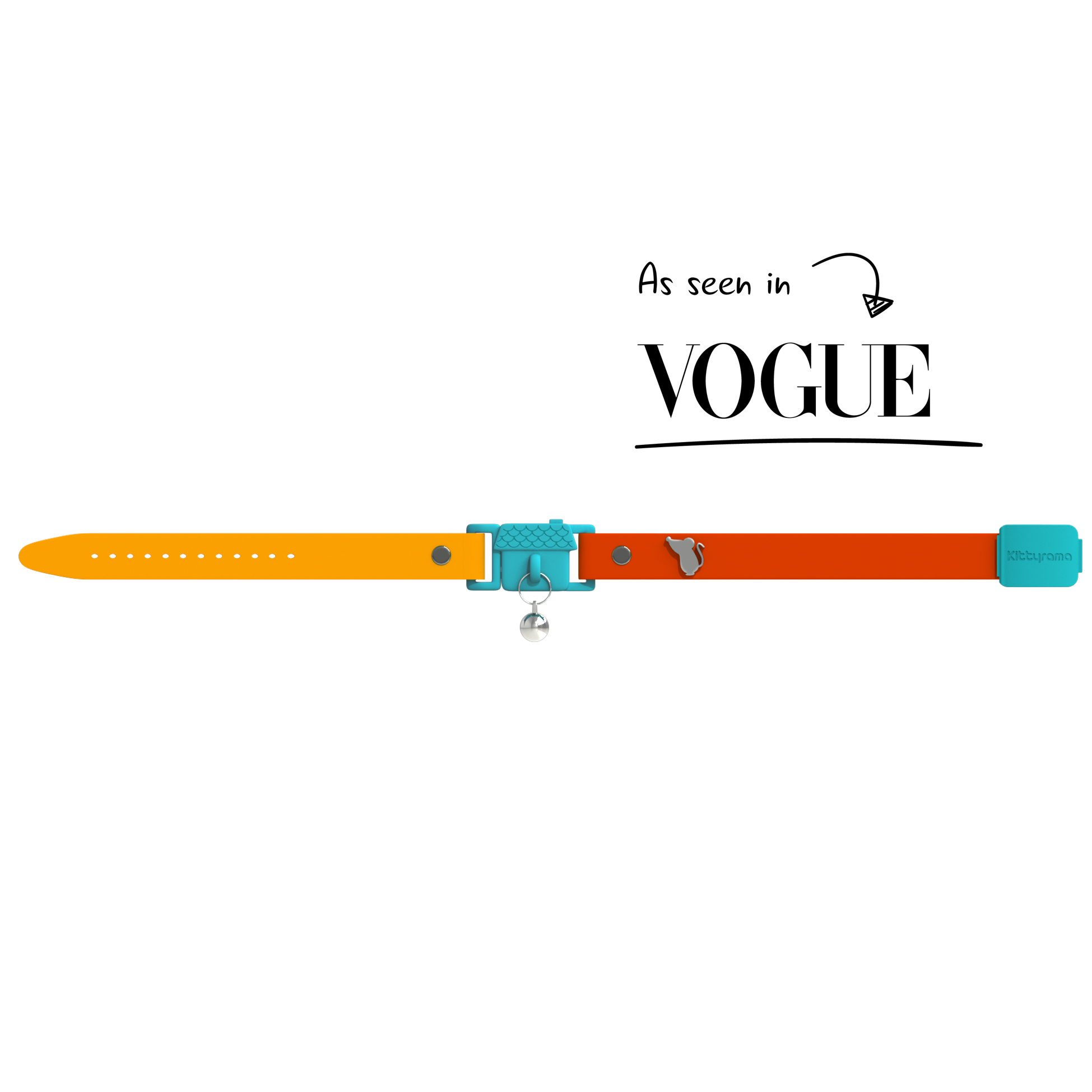 KITTYRAMA COPACABANA CAT COLLAR - Quick Release, Breakaway, Hypoallergenic | Shop Brit | UK Pet Shop | Cat Supplies