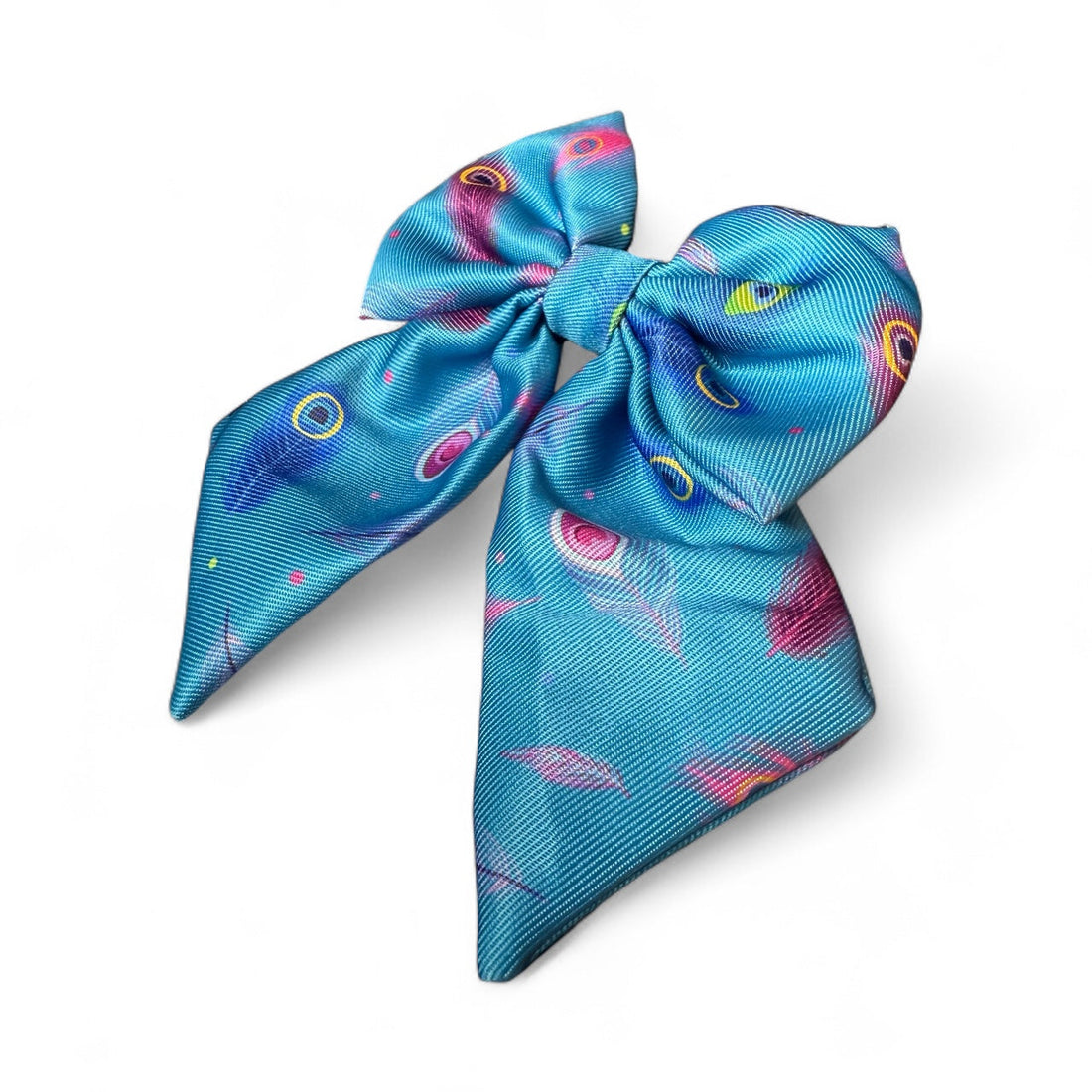 Power Peacock Sailor Bow – Bold, Beautiful & Perfect for Dress-Up Days | Shop Brit | UK Pet Shop | Pet Products