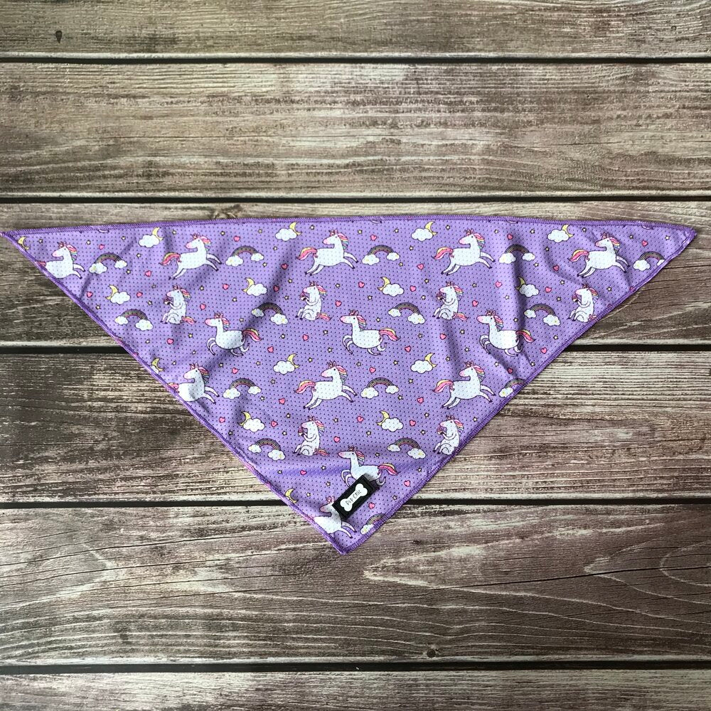 Daydreams and Unicorns Cooling Bandana | Shop Brit | UK Pet Shop | Pet Products