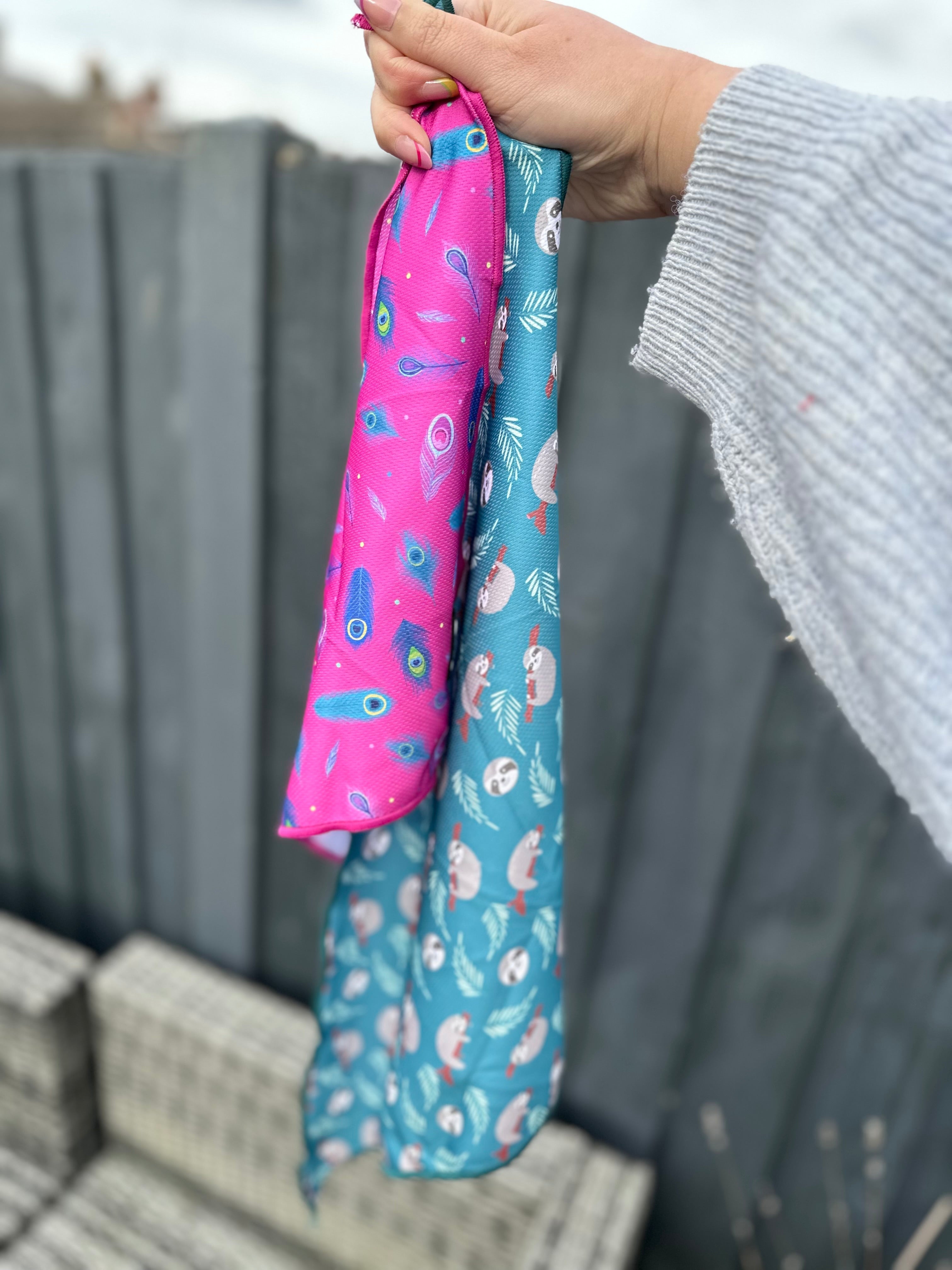 Lazy Sloth Cooling Bandana | Shop Brit | UK Pet Shop | Pet Products