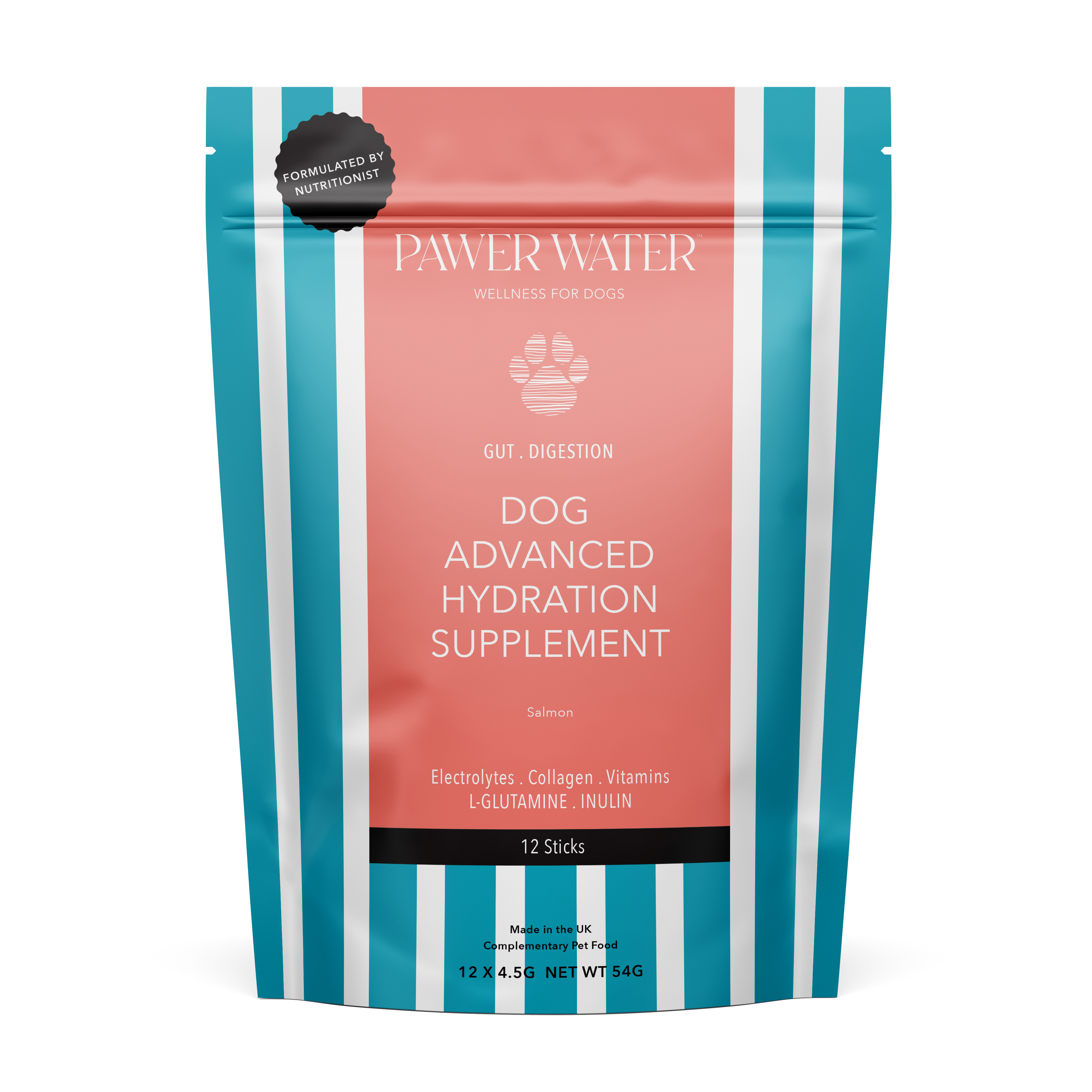 Pawer Water Gut Support (12-sticks Pouch) | Shop Brit | UK Pet Shop | 