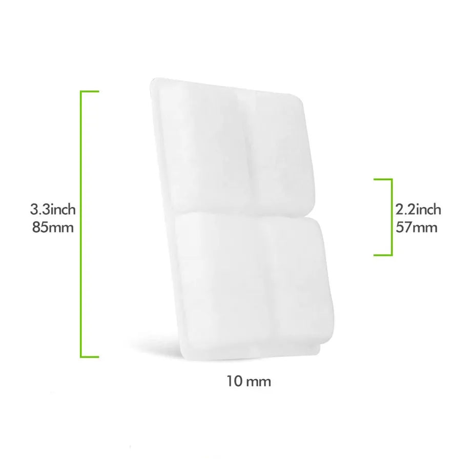 Cat Water Fountain Filter Pet Fountain Replacement Filters with Coconut Activated Carbon Suitable for 2L Water Dispenser