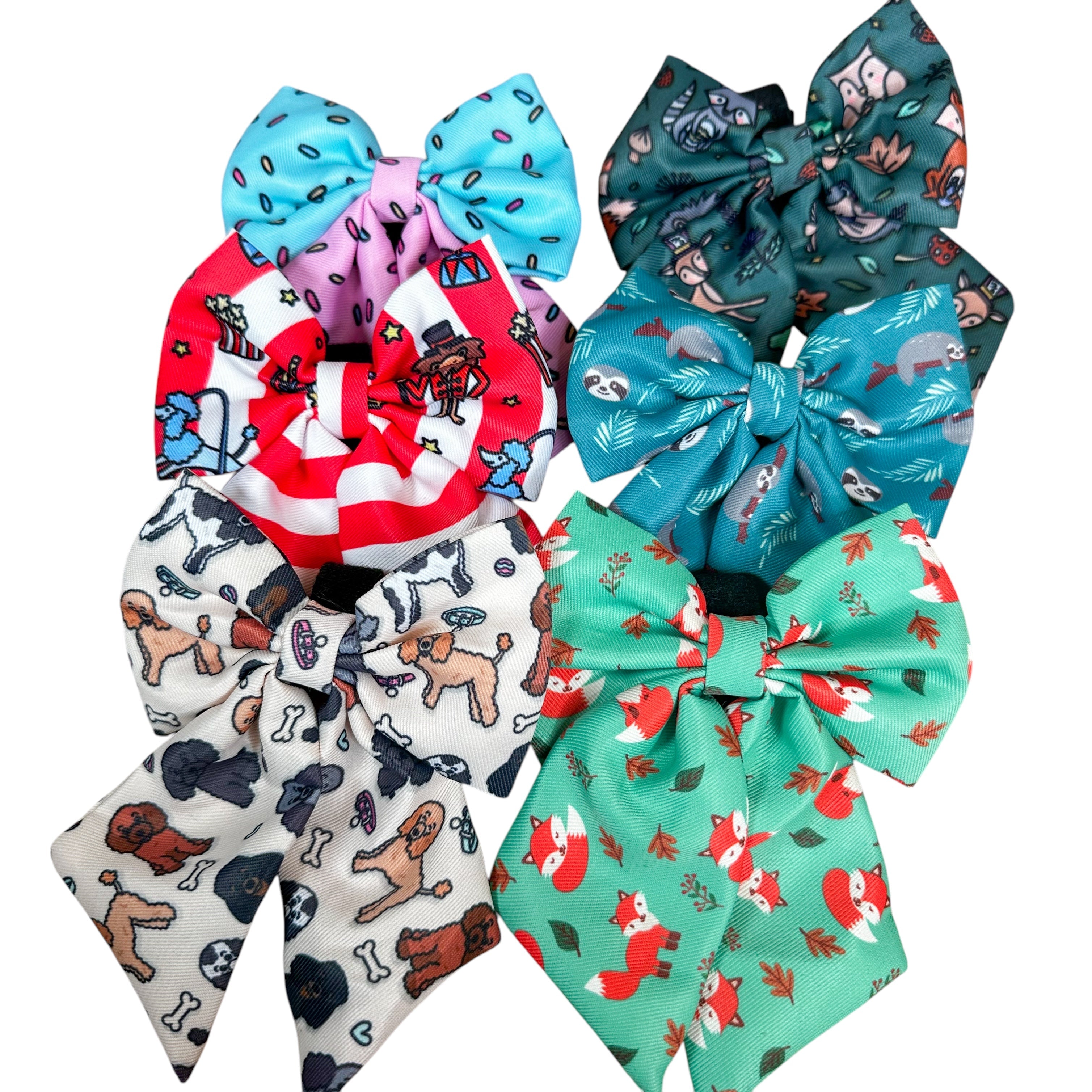 Inquisitive Fox Sailor Bow Tie for Dog | Shop Brit | UK Pet Shop | Pet Products