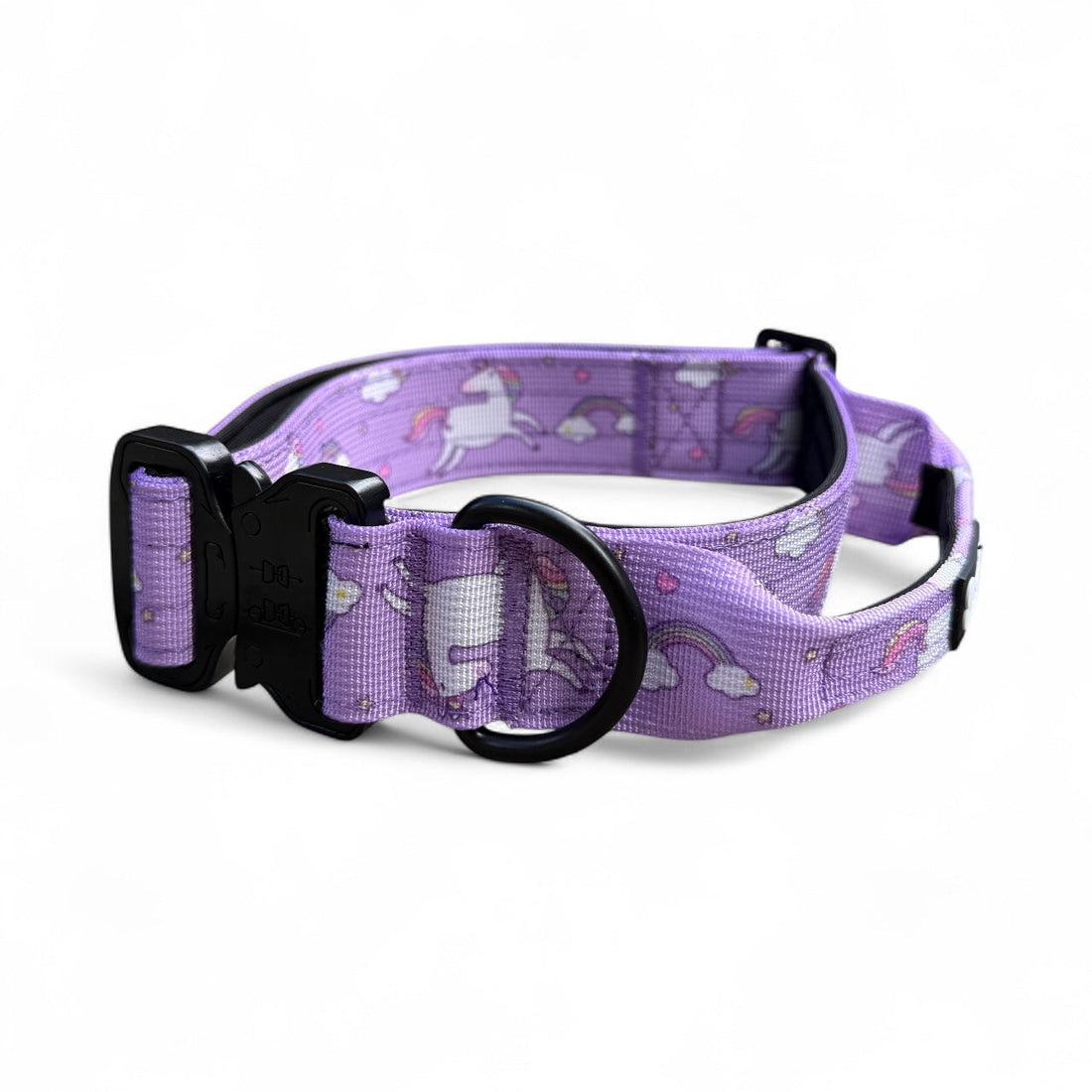Daydreams and Unicorns Tactical Dog Collar | Shop Brit | UK Pet Shop | 
