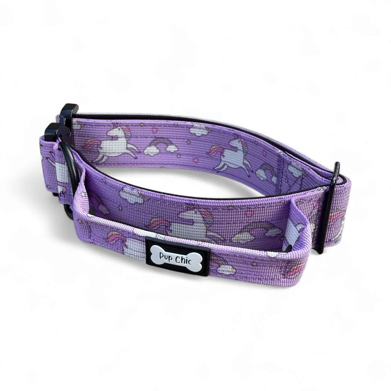 Daydreams and Unicorns Tactical Dog Collar | Shop Brit | UK Pet Shop | 