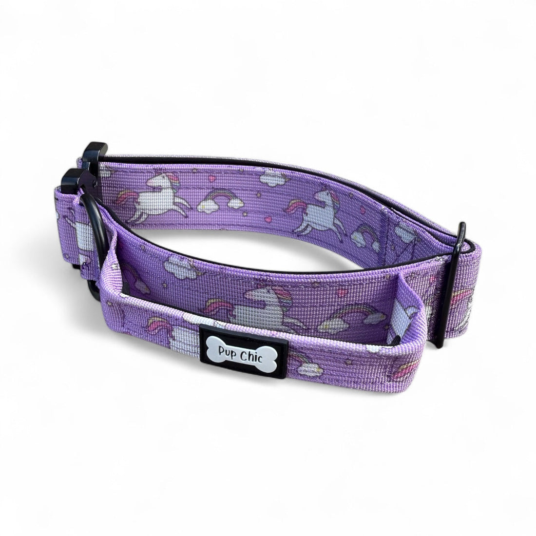 Daydreams and Unicorns Tactical Dog Collar | Shop Brit | UK Pet Shop | 