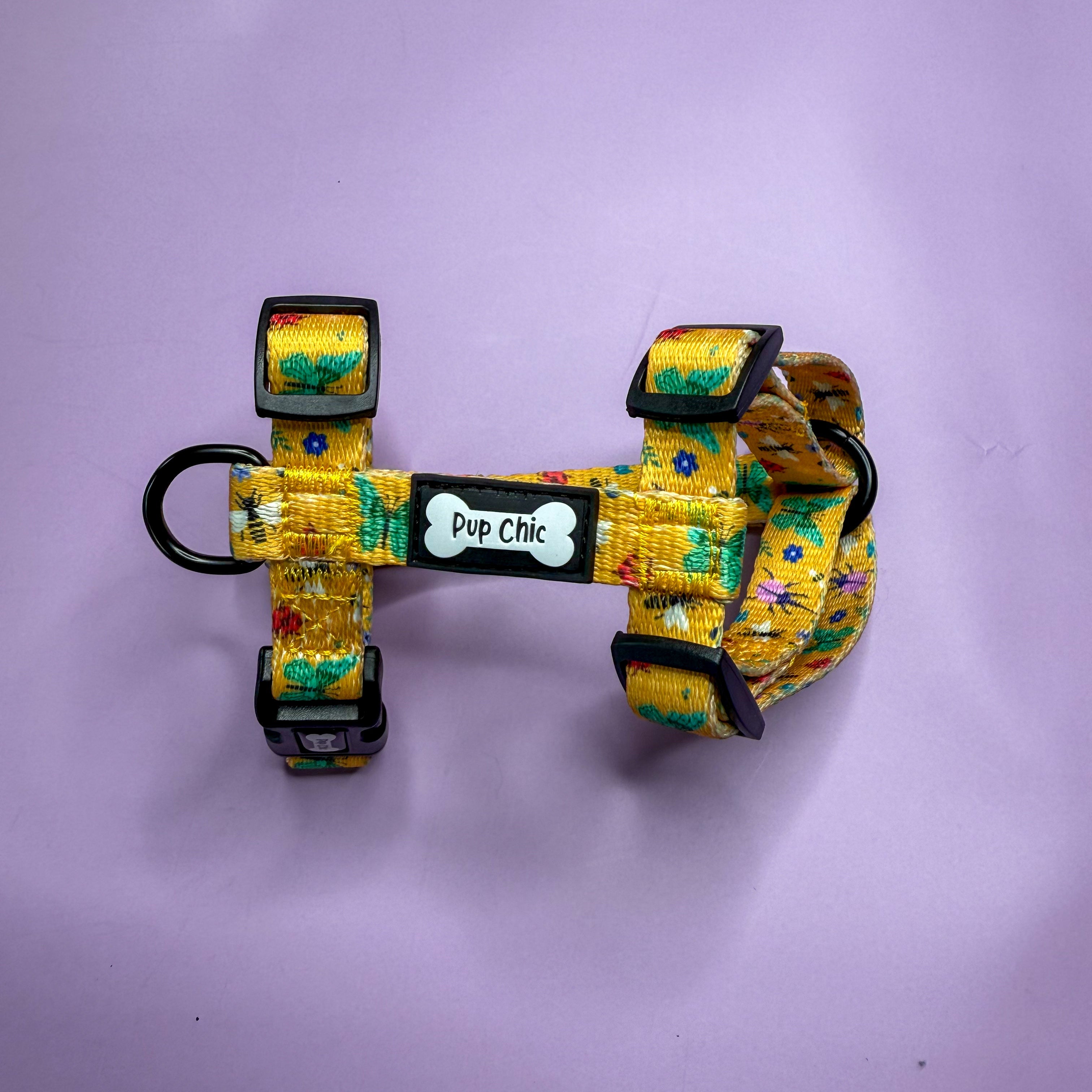 Summer Buzzin’ puppy XXXS strap harness | Shop Brit | UK Pet Shop | Pet Products