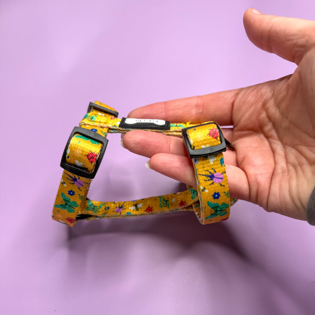 Summer Buzzin’ puppy XXXS strap harness | Shop Brit | UK Pet Shop | Pet Products