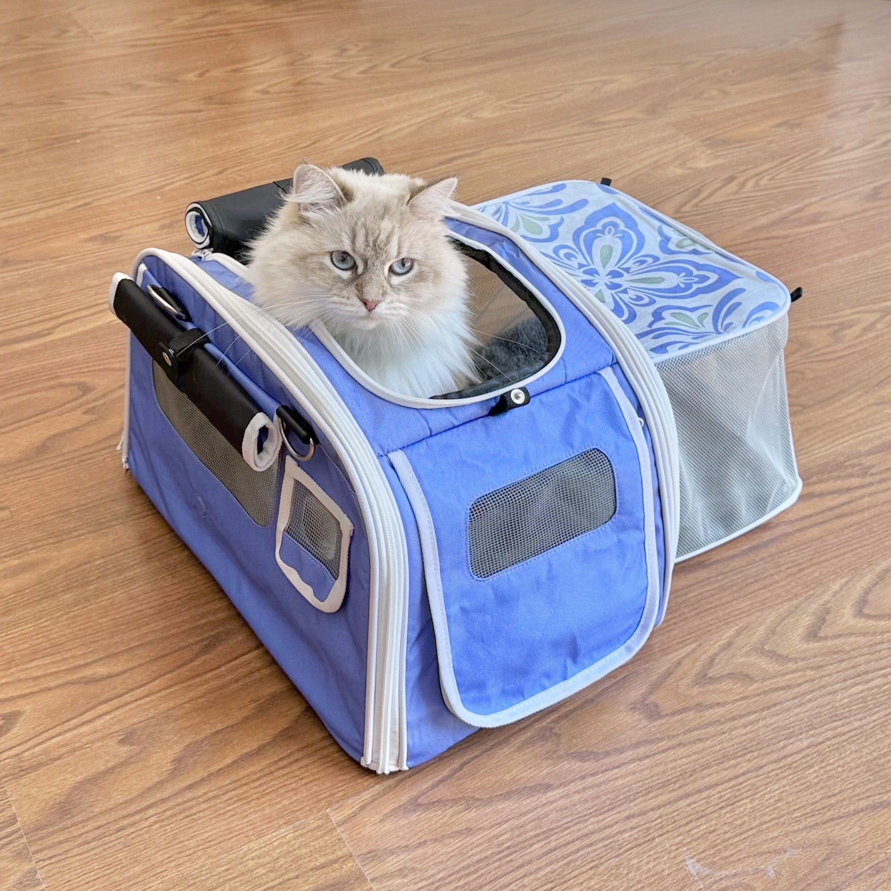 CAPRI NIGHTS - KITTYRAMA CAT CARRIER & HIDEAWAY | Shop Brit | UK Pet Shop | Cat Carrier