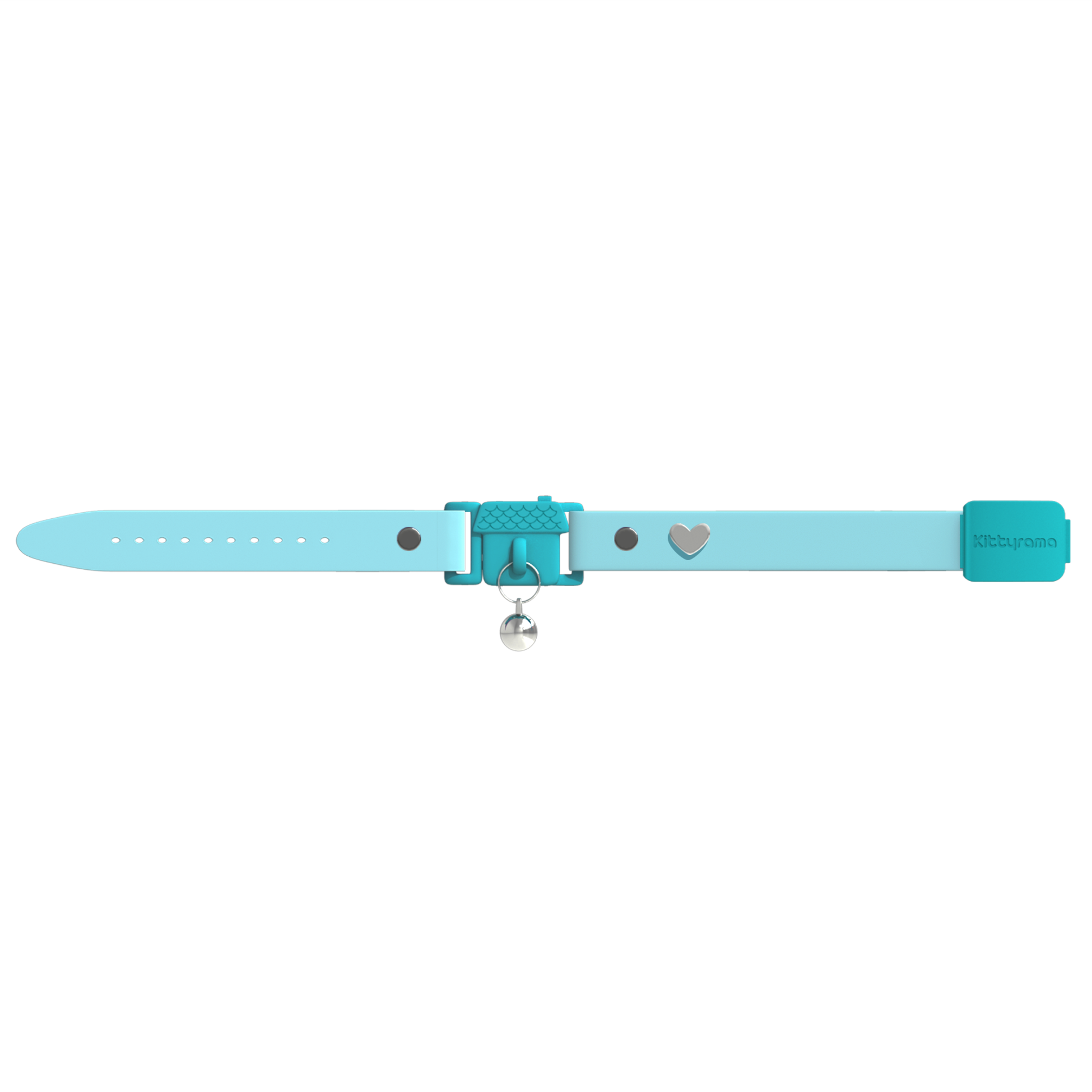 KITTYRAMA KITTEN AQUA COLLAR - Soft, Lightweight, Quick Release Breakaway | Shop Brit | UK Pet Shop | Cat Supplies