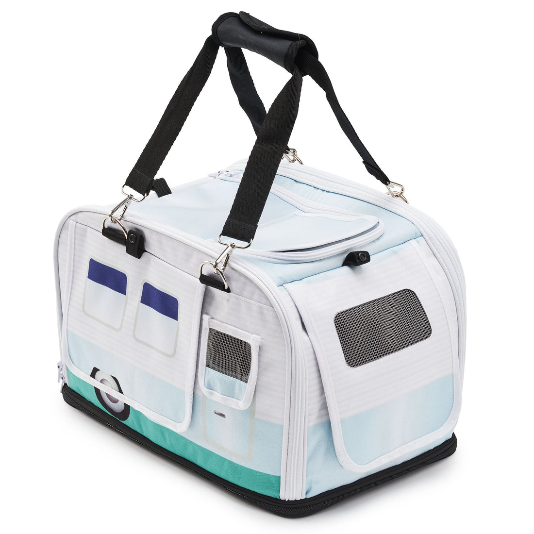 THE BABY BLUE ROAMER - KITTYRAMA CAT CARRIER & HIDEAWAY | Shop Brit | UK Pet Shop | Cat Carrier