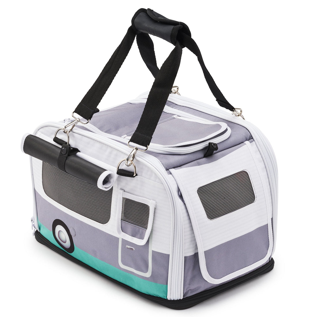 THE SLATE CRUISER - KITTYRAMA CAT CARRIER & HIDEAWAY | Shop Brit | UK Pet Shop | Cat Carrier