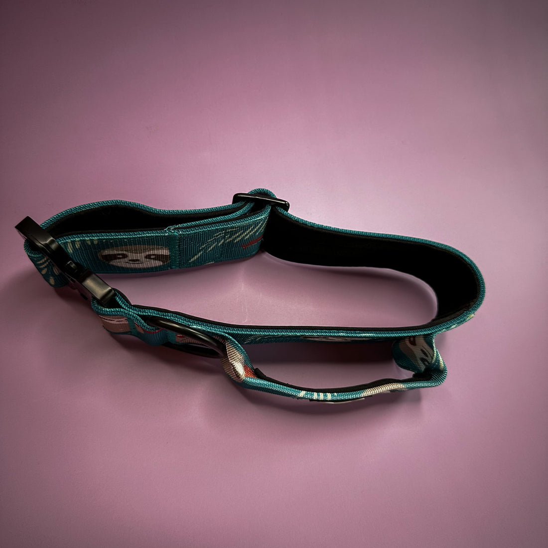 Lazy Sloth Tactical Dog Collar with Handle – Durable & Stylish for Large Dogs | Shop Brit | UK Pet Shop | Pet Collars & Harnesses