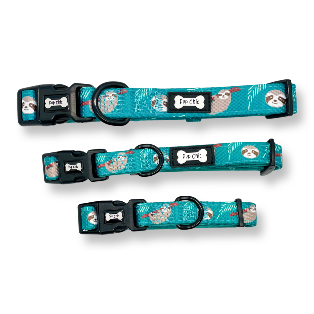 Lazy Sloth Collar | Shop Brit | UK Pet Shop | Pet Products