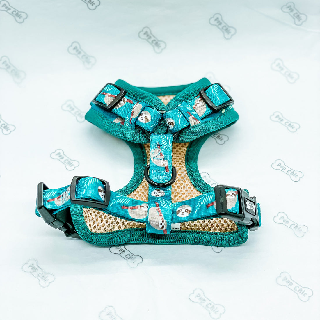 Lazy Sloth Puppy Harness – XXS Size for Tiny Breeds 🦥💚 | Shop Brit | UK Pet Shop | Pet Products
