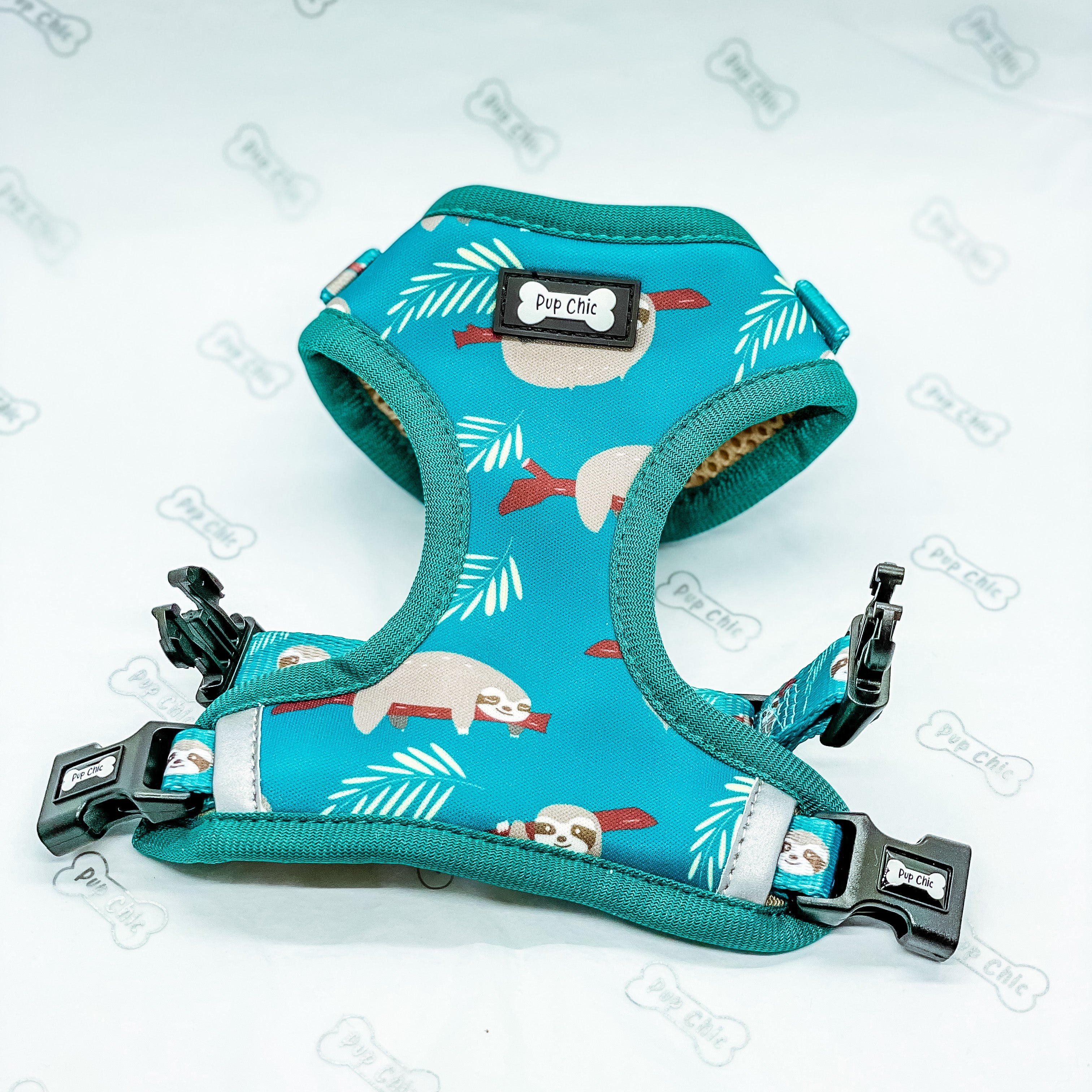 Lazy Sloth Puppy Harness – XXS Size for Tiny Breeds 🦥💚 | Shop Brit | UK Pet Shop | Pet Products