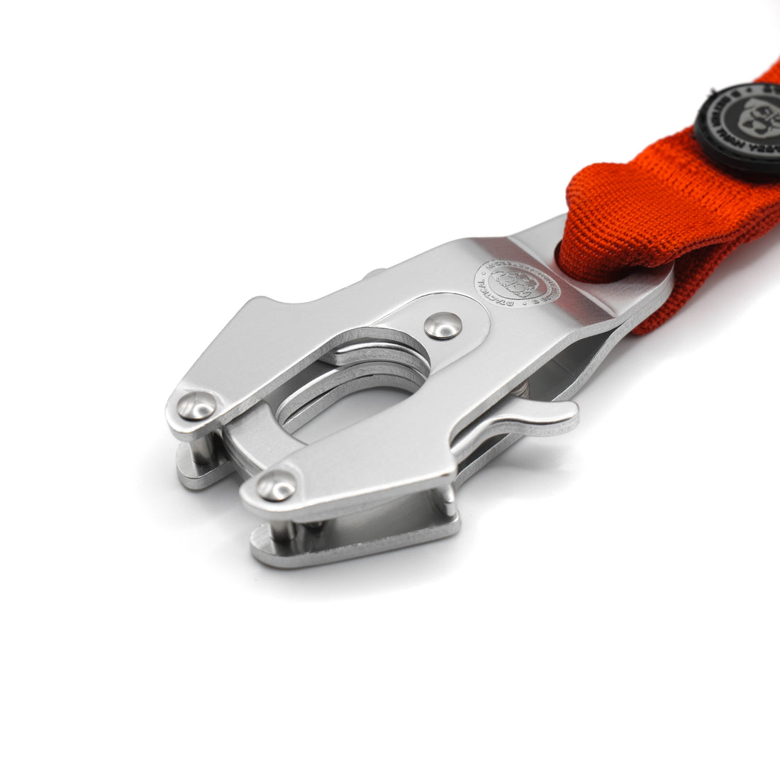 Nylon BTactical™ Frog Clip Lead | Citrus Red