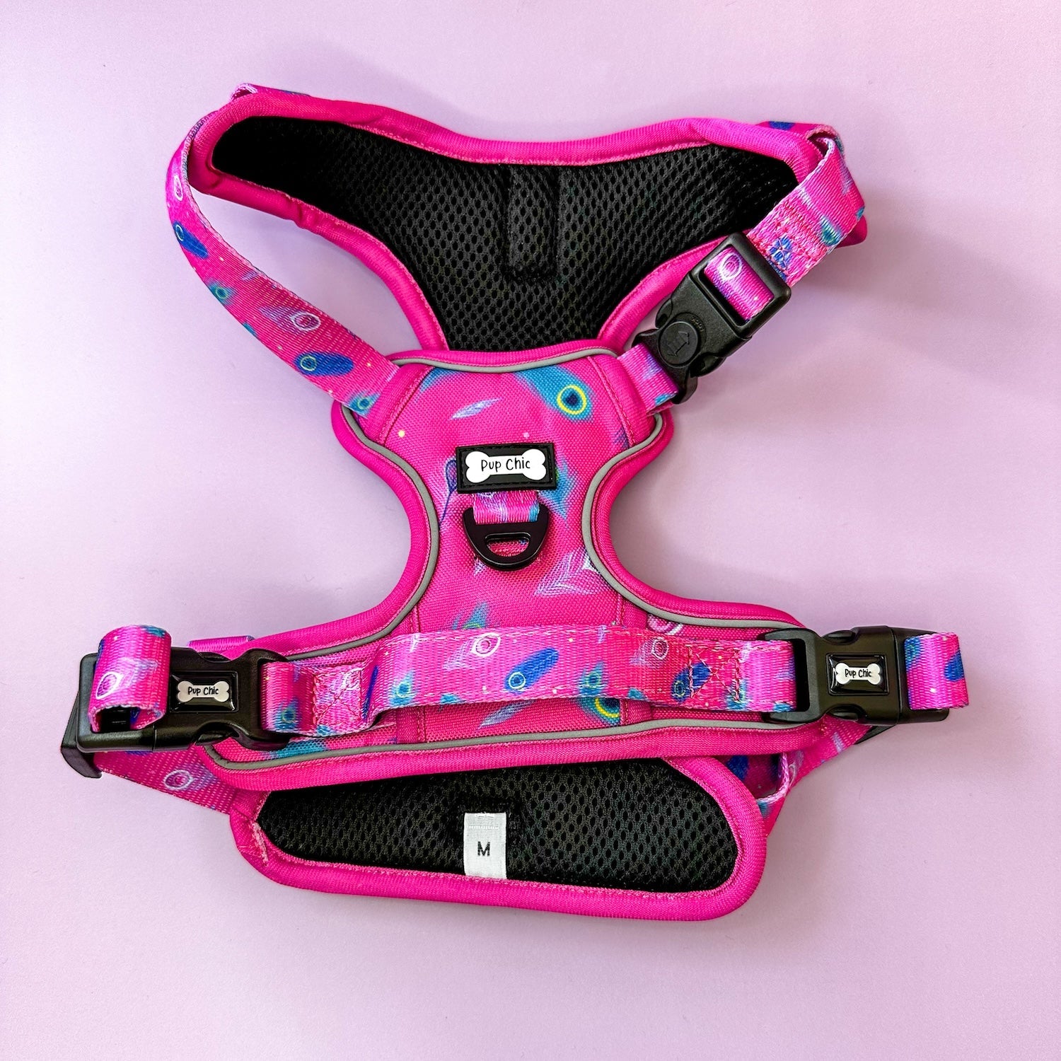 Peacock Power No Pull Tactical Dog Harness | Shop Brit | UK Pet Shop | Pet Collars & Harnesses