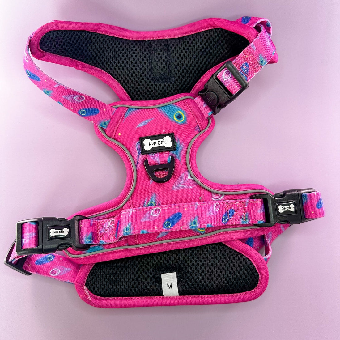 Peacock Power No Pull Tactical Dog Harness | Shop Brit | UK Pet Shop | Pet Collars & Harnesses