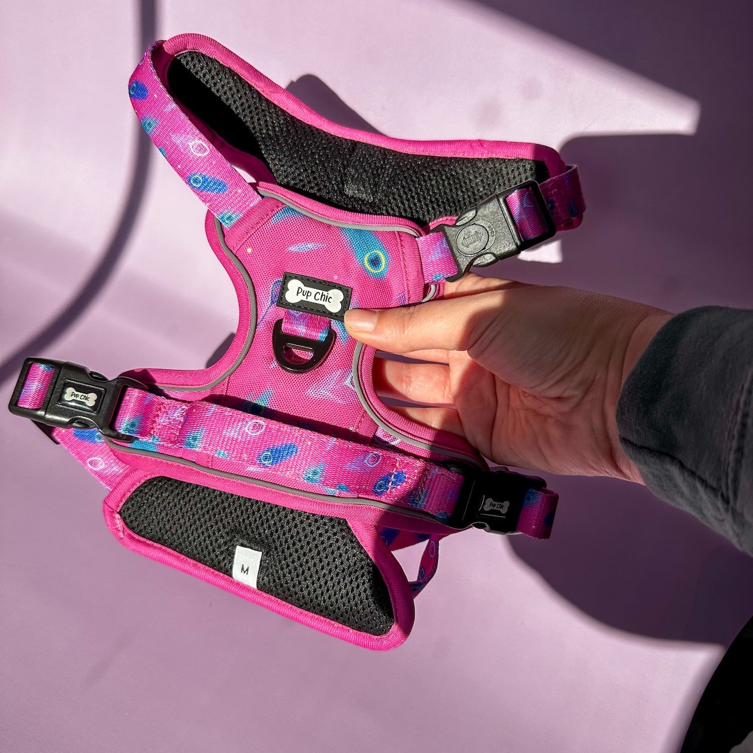 Peacock Power No Pull Tactical Dog Harness | Shop Brit | UK Pet Shop | Pet Collars & Harnesses