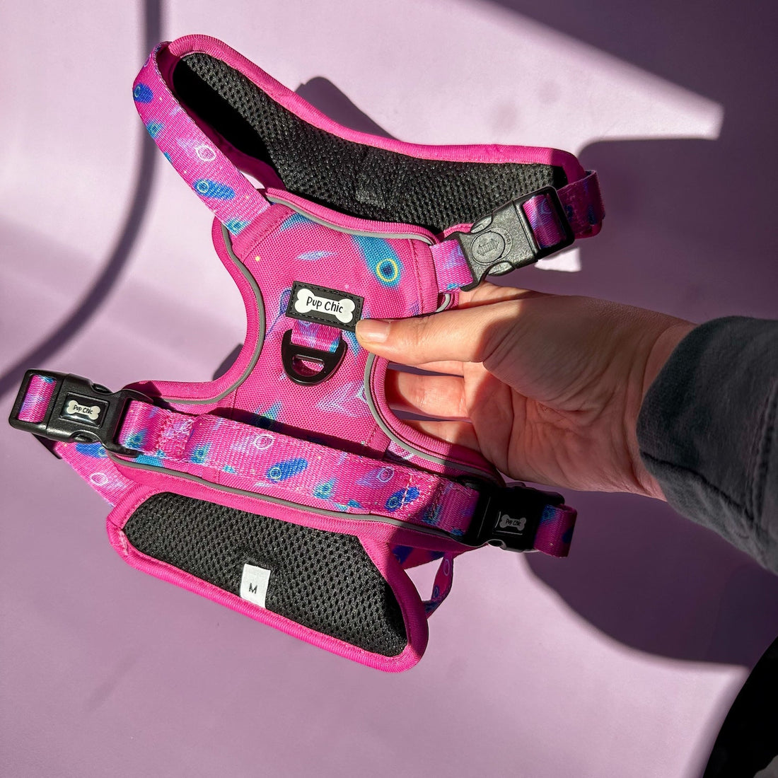 Peacock Power No Pull Tactical Dog Harness | Shop Brit | UK Pet Shop | Pet Collars & Harnesses