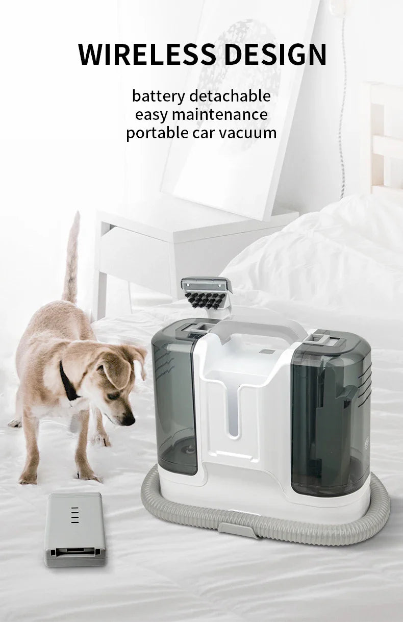 Fabric Cleaning Machine Wired Multifunctional Jet Suction All-in-One Carpet Curtain Sofa Cleaning Machine Household Vacuum Clean