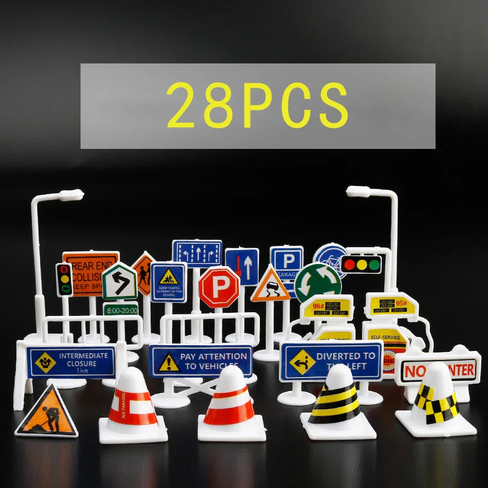 Thin Plastic Traffic Road Carpet for Kids Playmat Children Rug Simulated Parking Map Toy Baby Play Mat Little Boy Girl Mats Toys