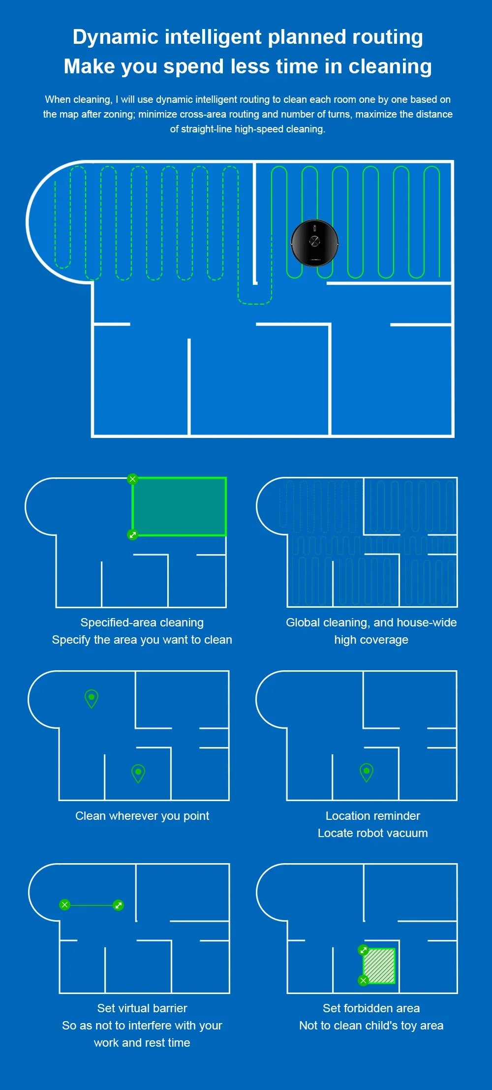Liectroux / LILIN X6 LDS Robot Vacuum Cleaner,Laser Lidar Navigation,Wet Dry Mopping,6500Pa Suction,Multi-Floor Map,Carpet Boost