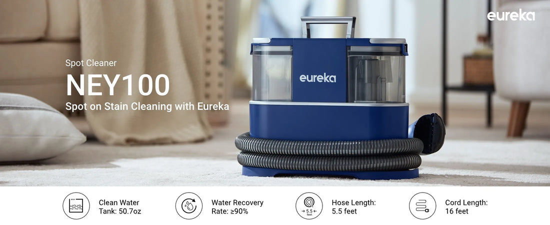 EUREKA Portable Carpet and Upholstery Cleaner, Spot Cleaner for Pets, Stain Remover for Carpet, Area Rugs, Upholstery