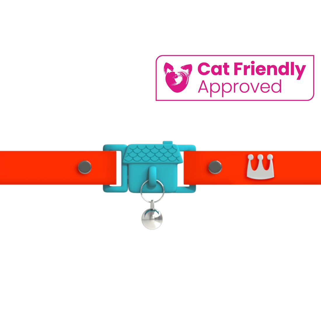 KITTYRAMA SAFFRON CAT COLLAR - Quick Release, Breakaway, Hypoallergenic | Shop Brit | UK Pet Shop | Cat Supplies
