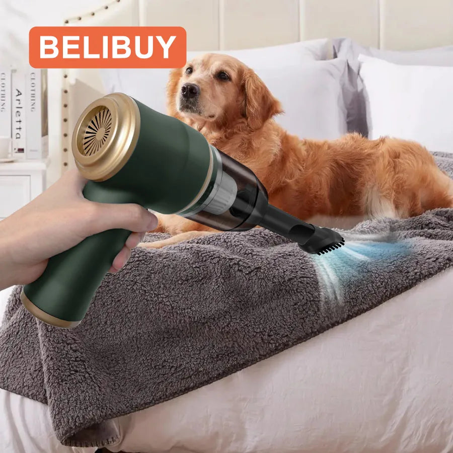 BELIBUY Wireless Car Vacuum Cleaner for Cleaning Bedroom Carpets Portable High Power Function Home Appliance Cleaning Machine