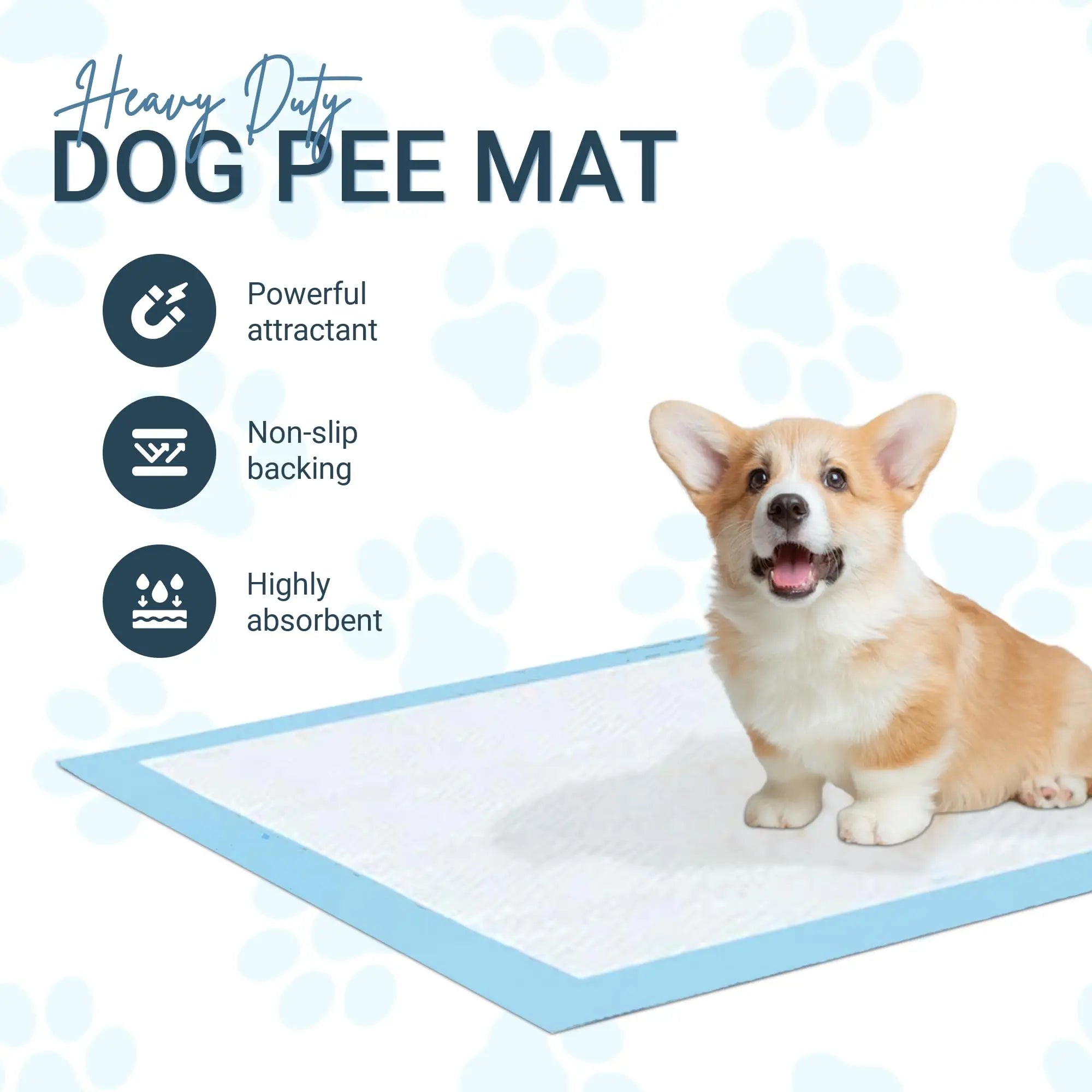 Dog Pee Pad, Puppy Potty Training Pet Pads Dog Pads Extra Large Disposable Super Absorbent & Leak-Free Pee Pads