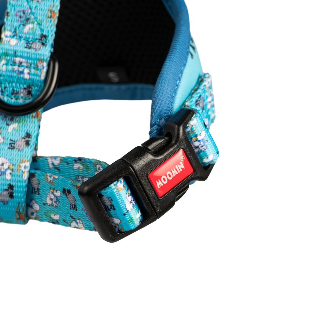 Moomins Blue Holiday Dogs Padded Harness by Soho Poms | Shop Brit | UK Pet Shop | Dog Harnesses