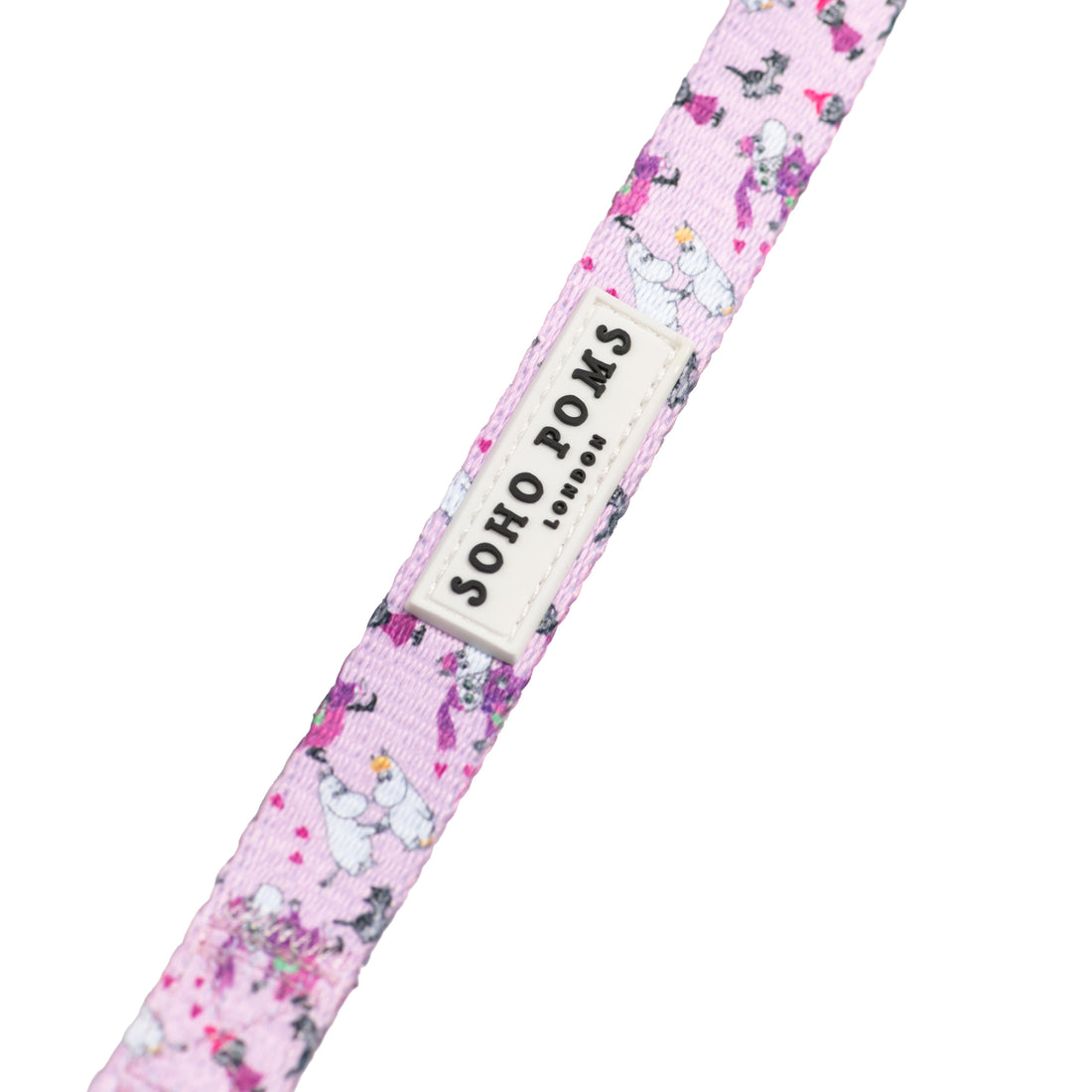 Moomins Pink Champagne Dog Lead by Soho Poms | Shop Brit | UK Pet Shop | Dog Lead