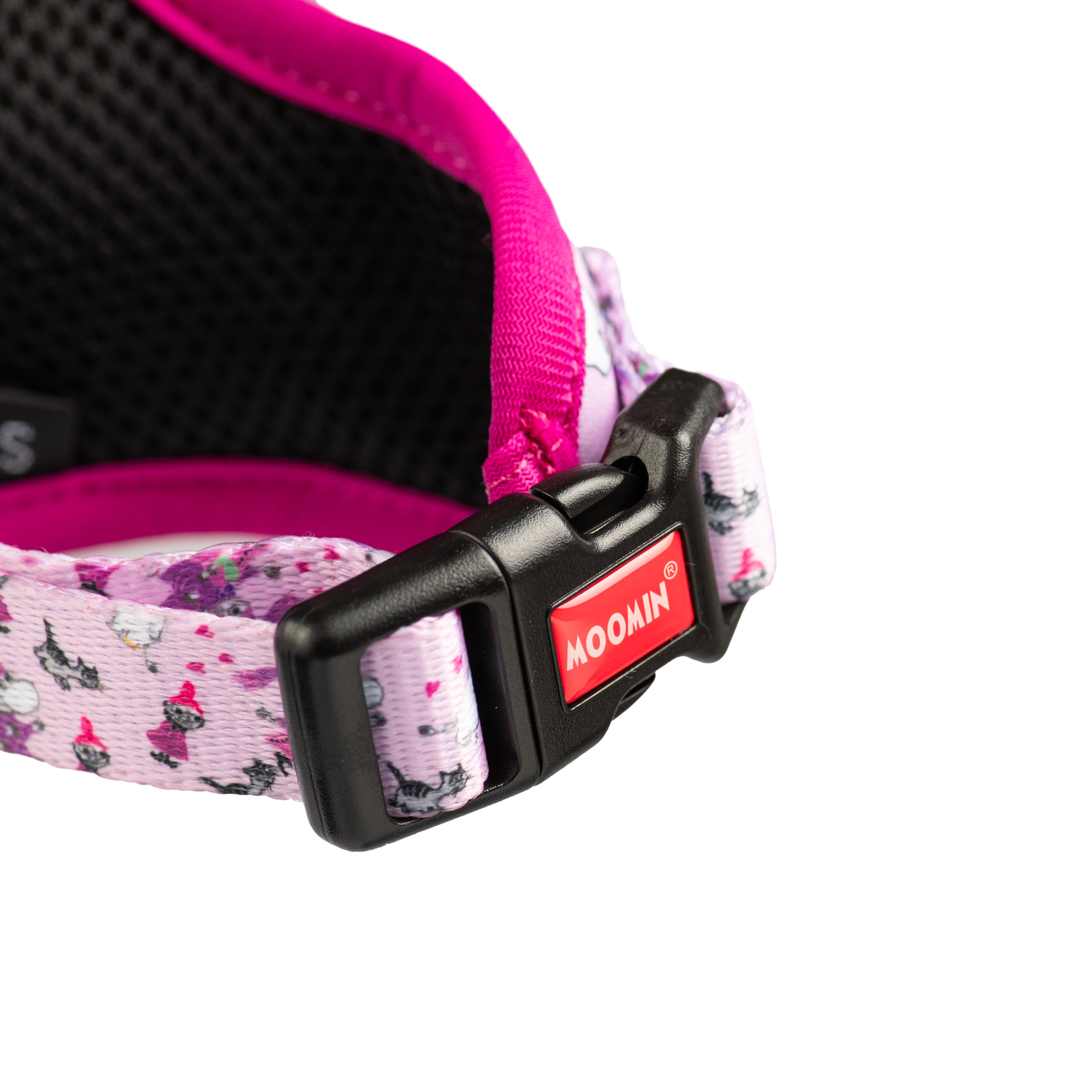 Moomins Pink Champagne Dogs Padded Harness by Soho Poms | Shop Brit | UK Pet Shop | Dog Harnesses