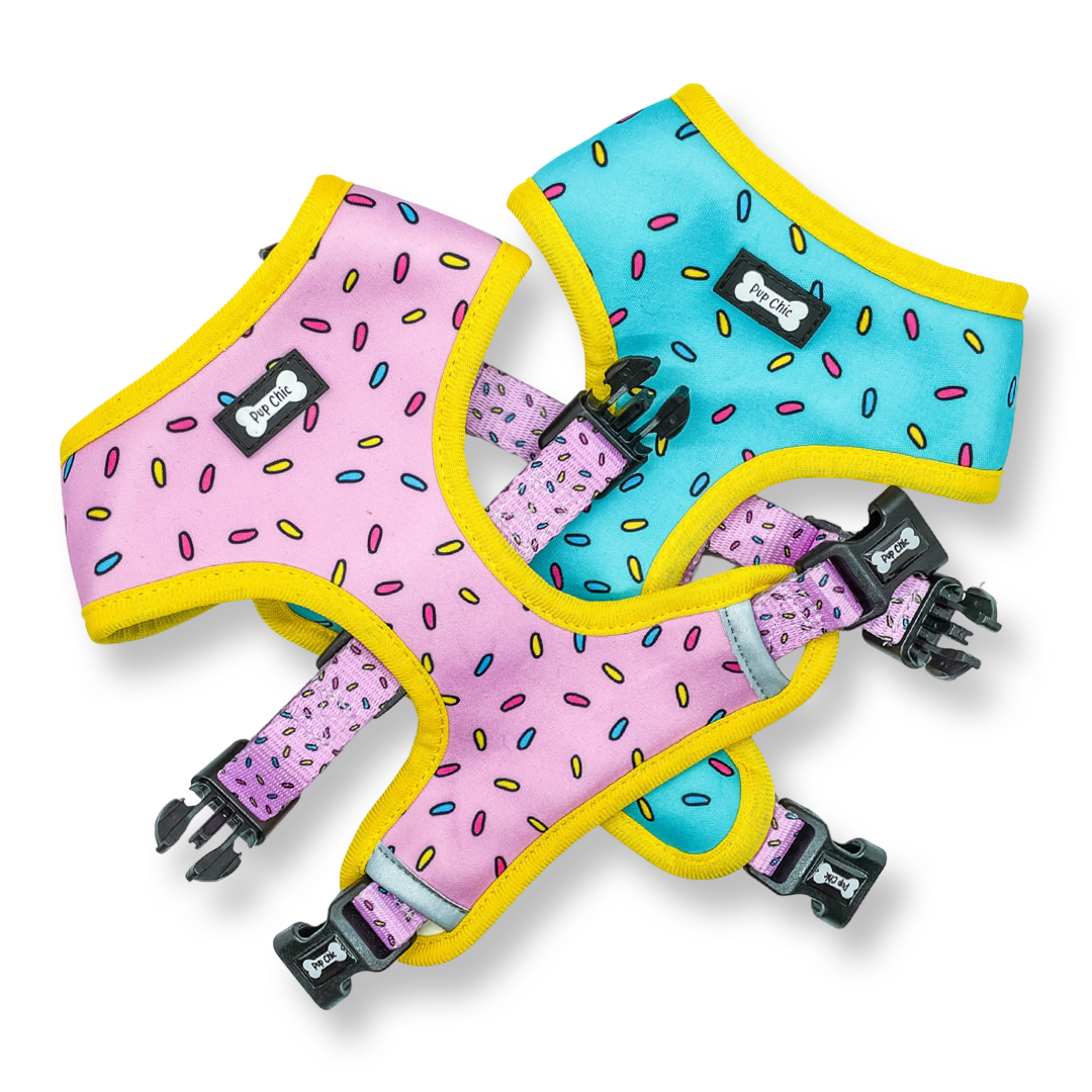 Sprinkles for Days reversible harness | Shop Brit | UK Pet Shop | Pet Products