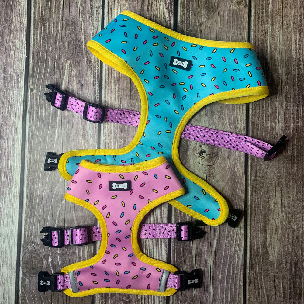 Sprinkles for Days reversible harness | Shop Brit | UK Pet Shop | Pet Products