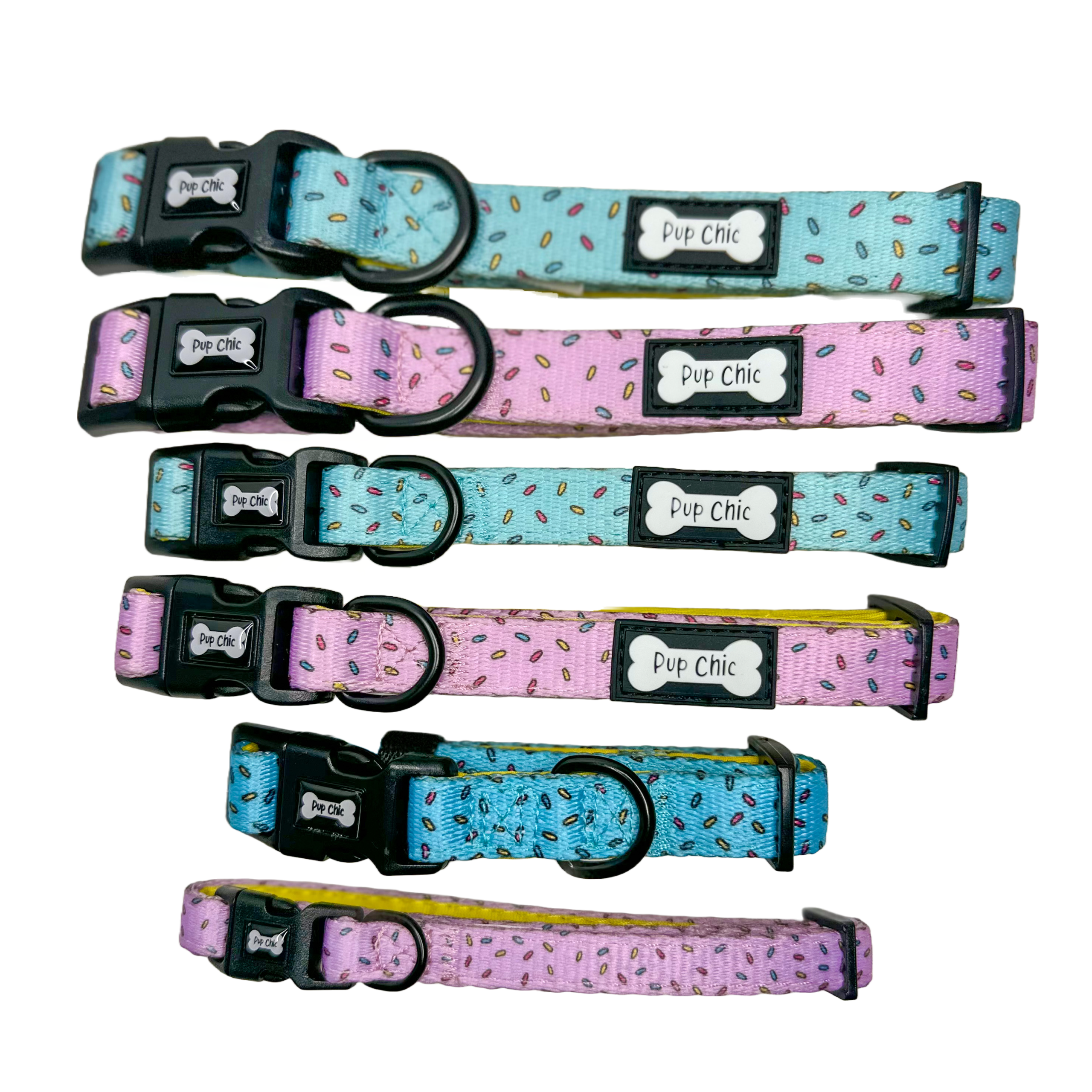 Sprinkles For Days Collar - pink or blue sprinkles dog collar | Shop Brit | UK Pet Shop | Pet Products