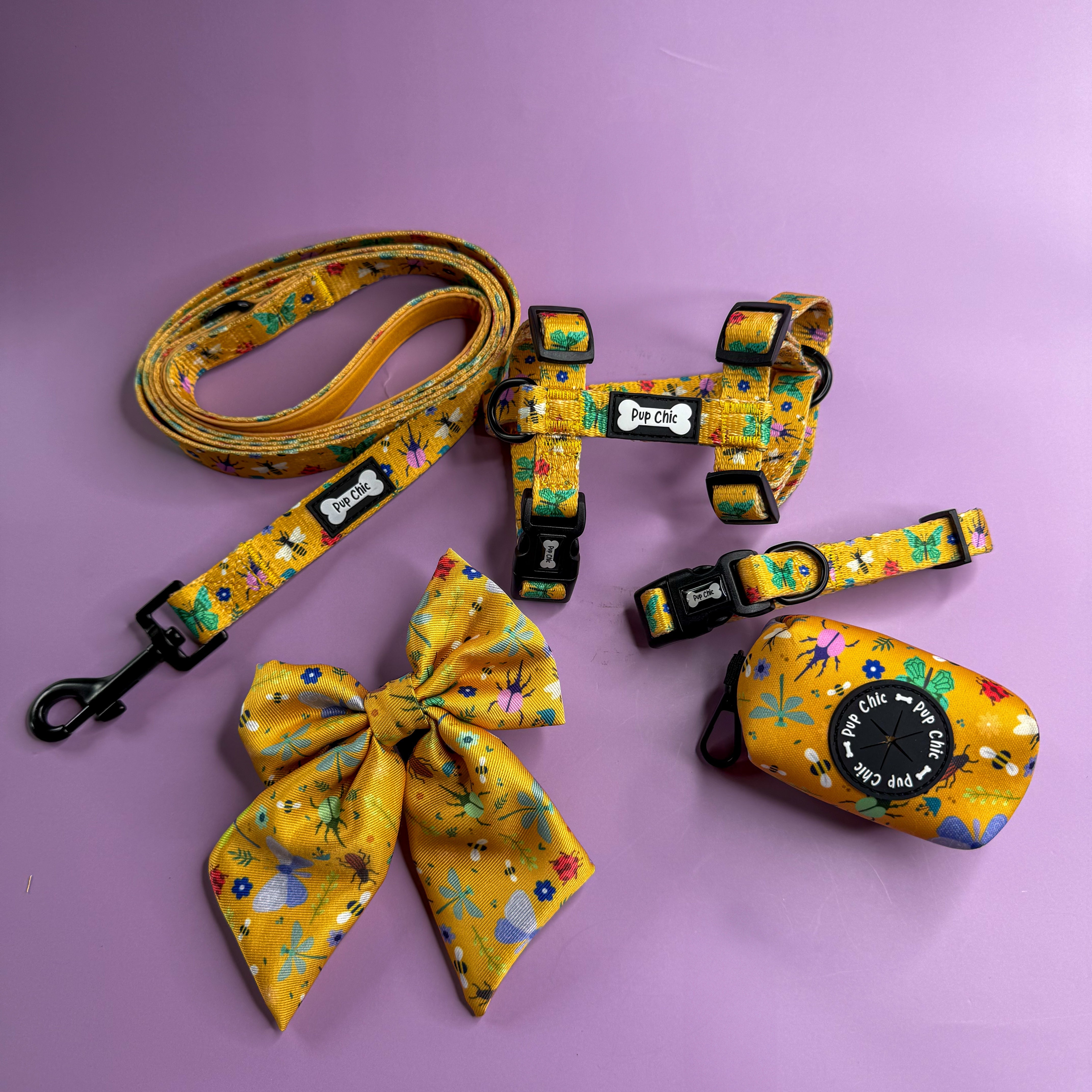 Summer Buzzin’ puppy XXXS strap harness | Shop Brit | UK Pet Shop | Pet Products