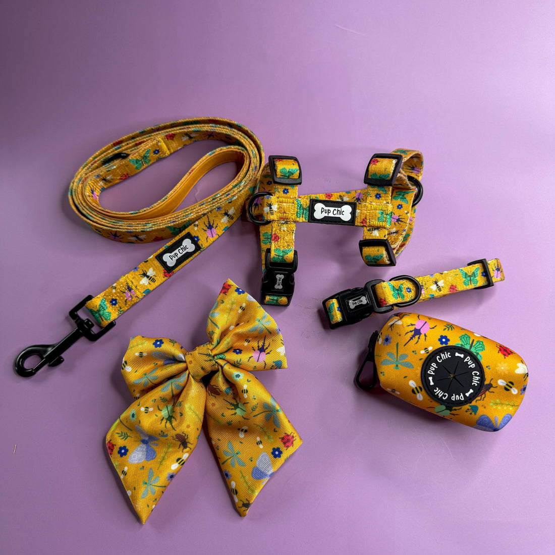 Summer Buzzin’ puppy XXXS strap harness | Shop Brit | UK Pet Shop | Pet Products