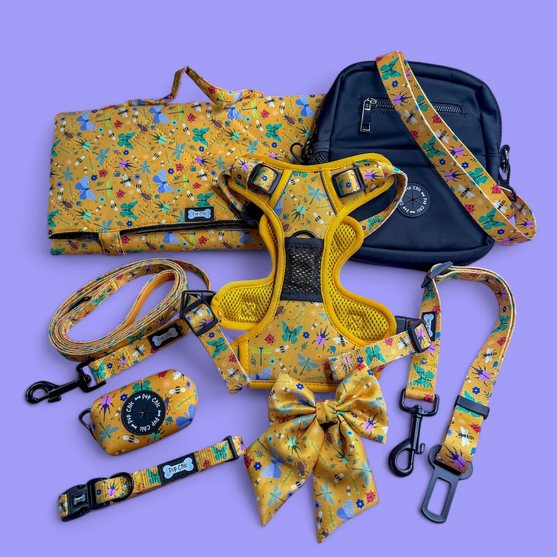 Summer Buzzin’ Poo Bag Holder | Shop Brit | UK Pet Shop | Animals & Pet Supplies