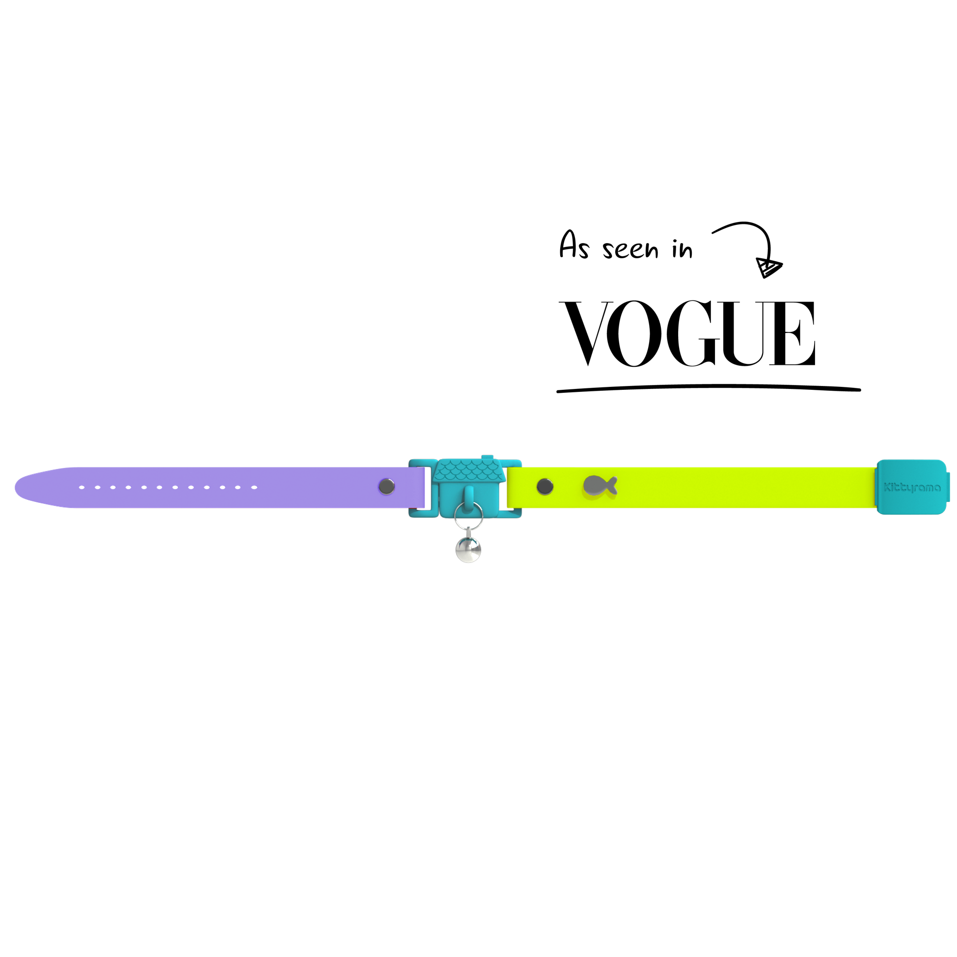 KITTYRAMA TAHITI CAT COLLAR - Quick Release, Breakaway, Hypoallergenic | Shop Brit | UK Pet Shop | Cat Supplies