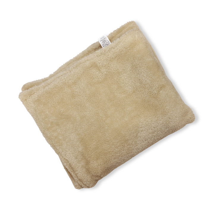 Teddy Bear Beige Dog Blanket by Soho Poms | Shop Brit | UK Pet Shop | Dog Blankets