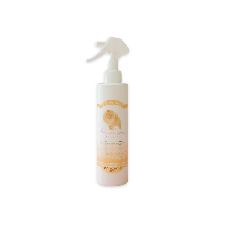 Pomeranian Beauty BSD Alopecia Recovery Lotion Spray | Shop Brit | UK Pet Shop | Dog Skin Treatment