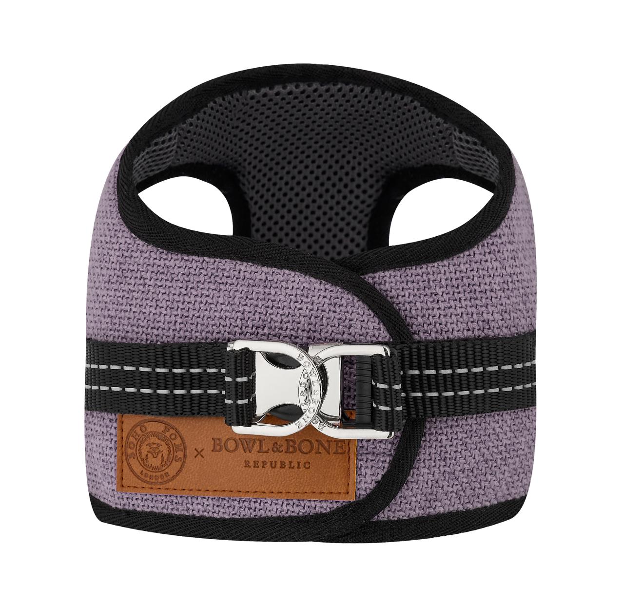 Soho Poms x Bowl & Bone Republic Mayfair Harness - Lily | Shop Brit | UK Pet Shop | Dog Harnesses