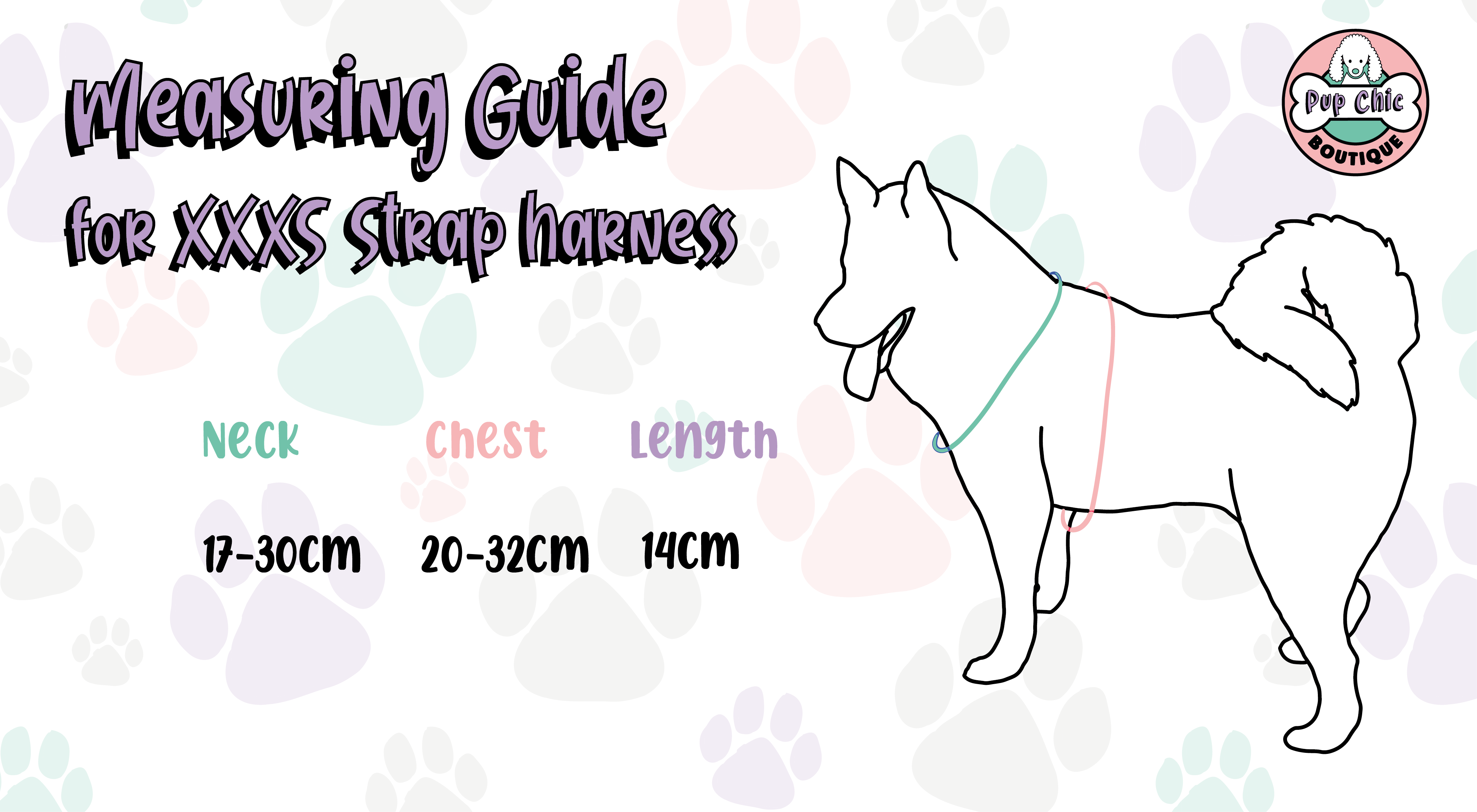 Otterly Lovely XXXS Puppy Harness | Shop Brit | UK Pet Shop | Pet Products