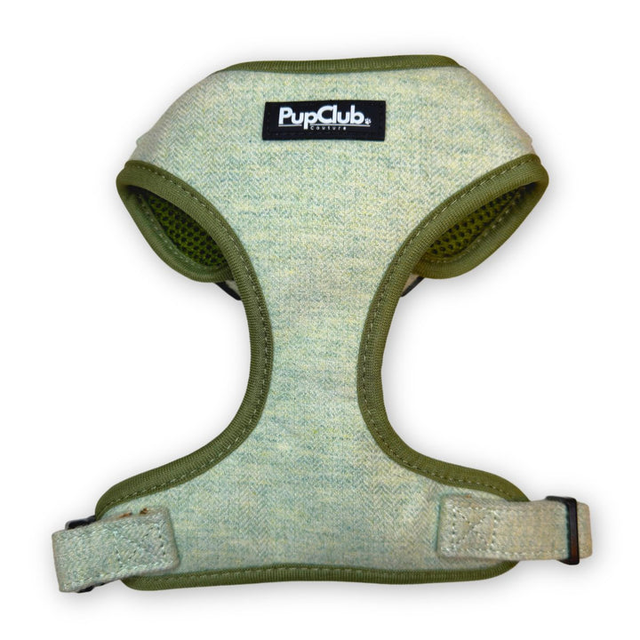 Tweed Adjustable Harness - Sage