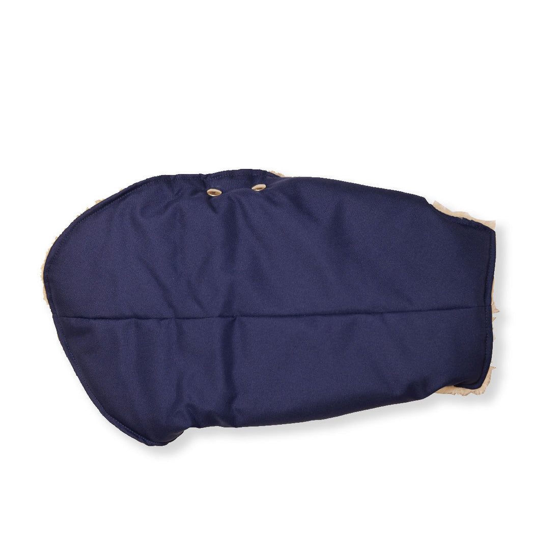 Soho Poms Blue & Beige Teddy Bear Waterproof Dog Jacket | Shop Brit | UK Pet Shop | Dog Coats