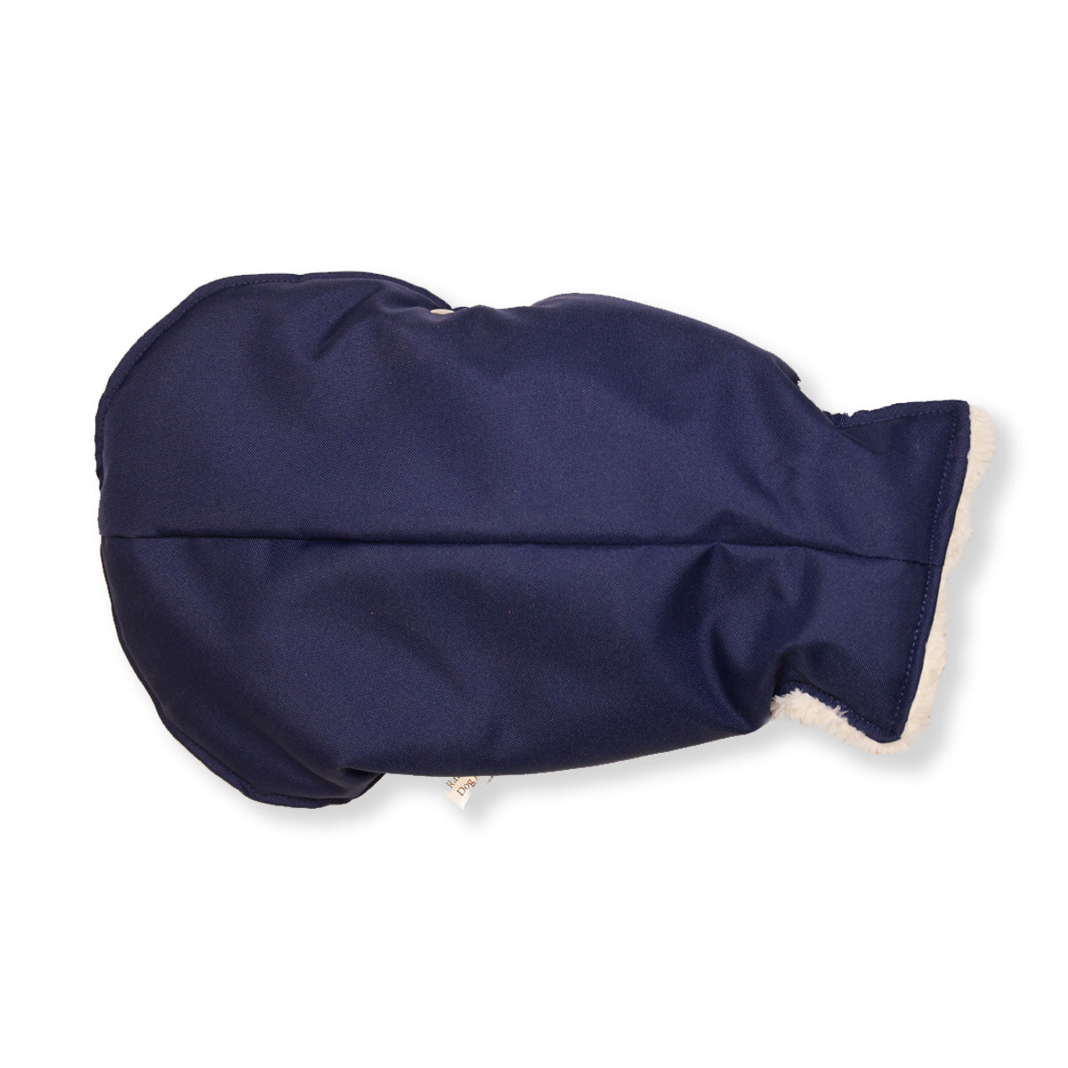 Soho Poms Blue & Ivory Teddy Bear Waterproof Dog Jacket | Shop Brit | UK Pet Shop | Dog Coats